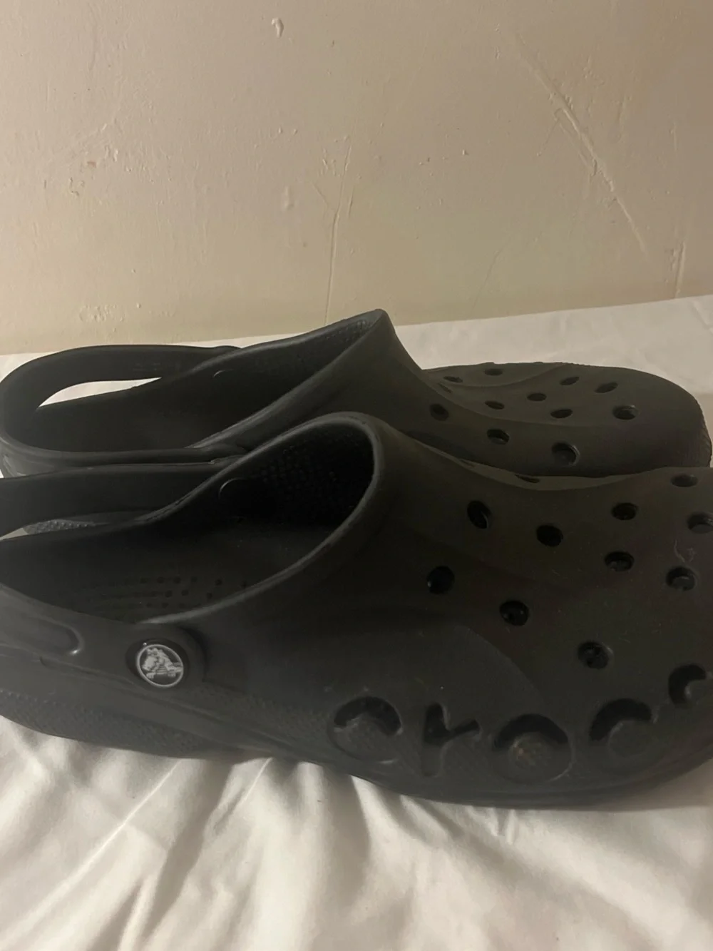 CROCS Men’s Classic Boat Shoes in Black